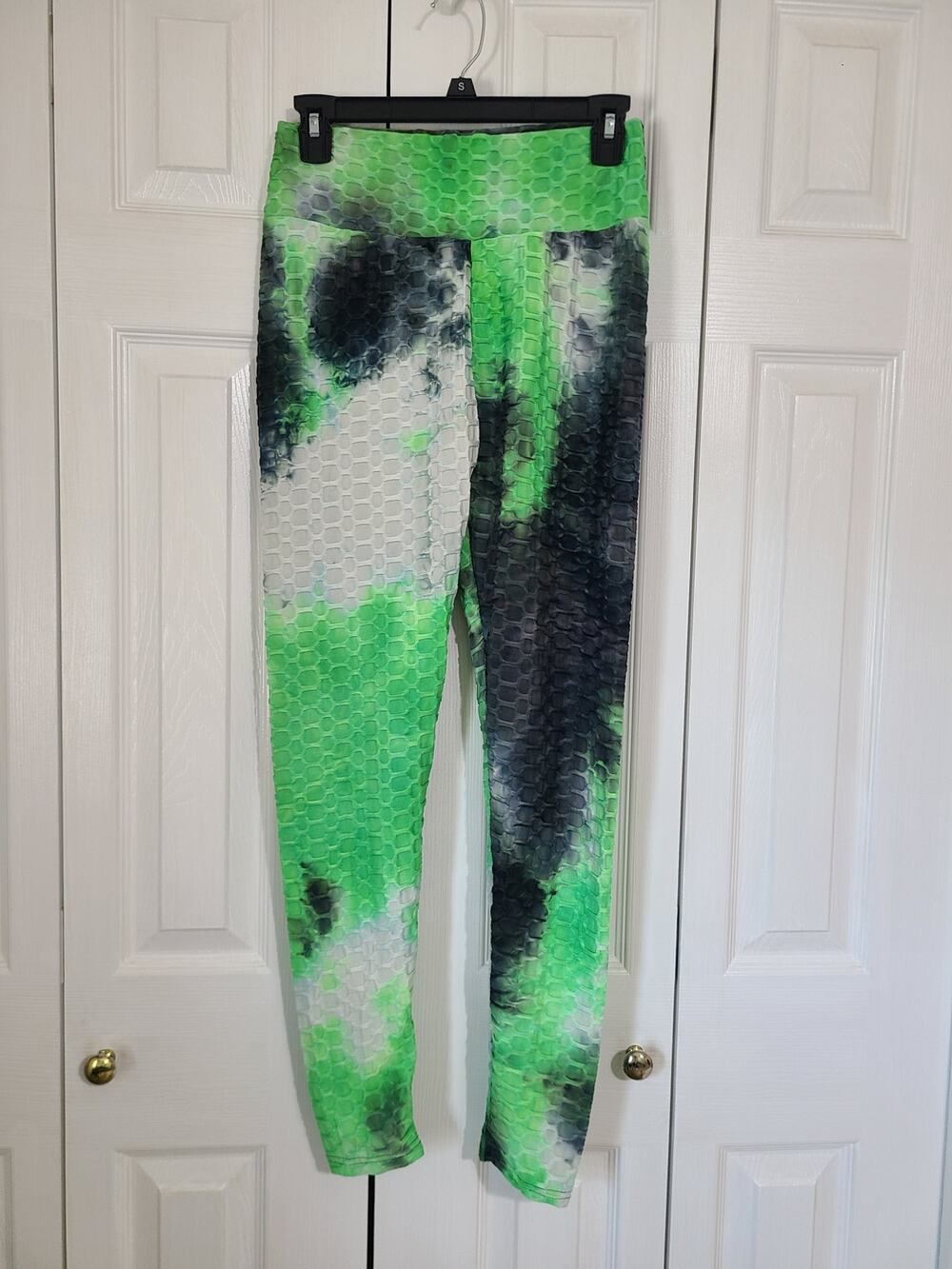 Unknown brand s/m women's multicolored textured leggings